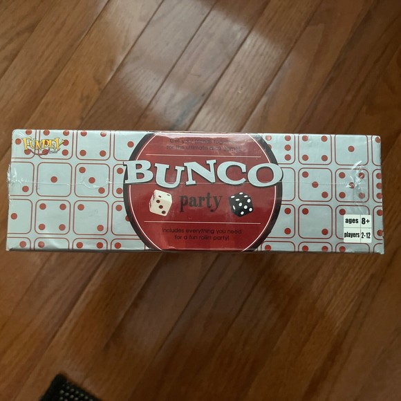 BUNCO Party Sealed game set 2-12 players 2004 Fundex Games 2-12 Ages 8+ - Picture 4 of 4
